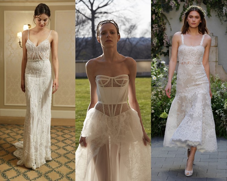 Модные свадебные платья тенденции 2017: бельевой стиль 