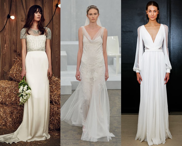 Модные свадебные платья тенденции 2017: греческие