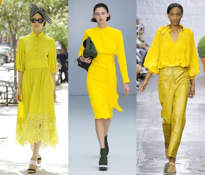 Модные цвета весна-лето 2017: канареечный жёлтый