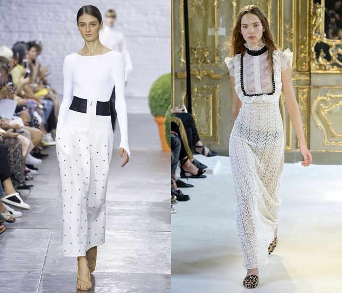 Тенденции моды весна-лето 2017: белые летние платья