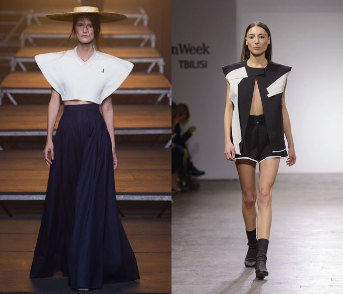 Тенденции моды весна-лето 2017: широкие плечи