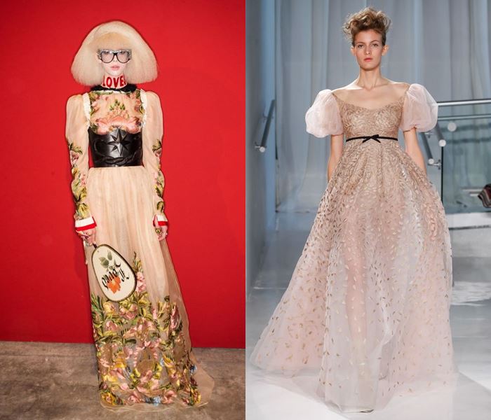 Тенденции моды весна-лето 2017: платья в стиле возрождения