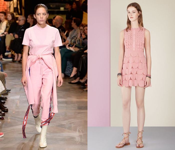 Тенденции моды весна-лето 2017: пастельно-розовые платья