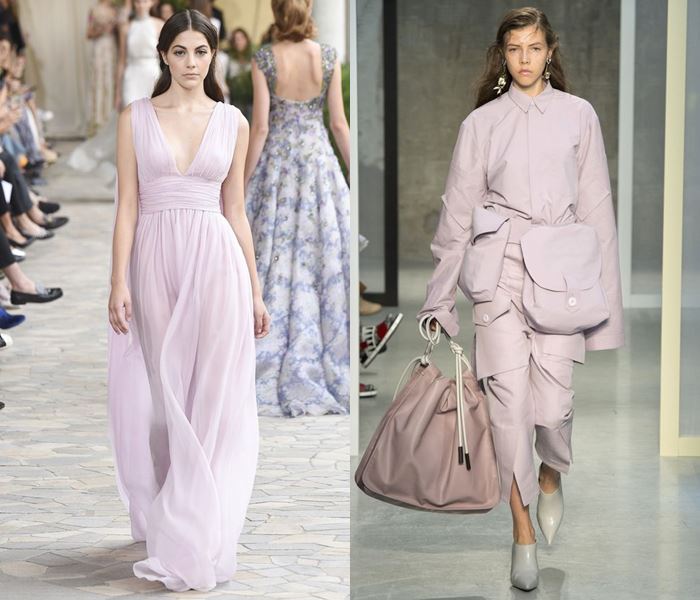 Тенденции моды весна-лето 2017: бледно-розовые платья