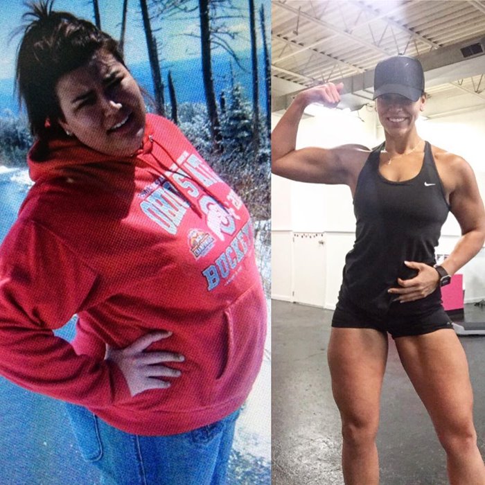 фото до и после похудения 70 кг