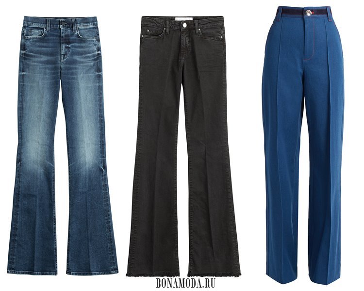 Модные женские джинсы 2017: со стрелками 