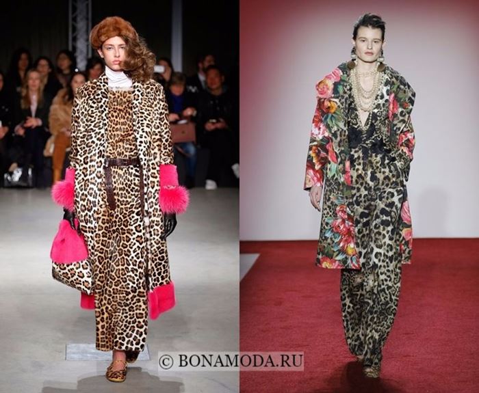 Тенденции моды осень-зима 2017-2018: леопардовые наряды