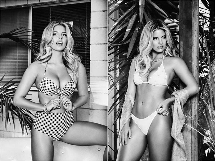 Рекламная кампания купальников Guess х A Bikini A Day весна-лето 2017 - фото 1