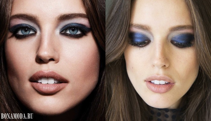 Цвета теней для голубых глаз: макияж Эмили Дидонато