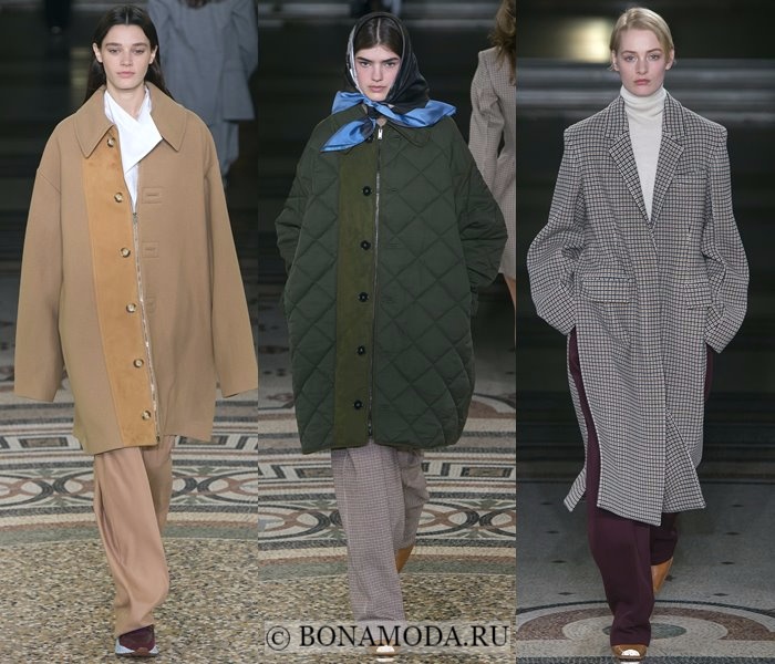Модные женские пальто осень-зима 2017-2018: бежевое, серое и хаки Stella McCartney