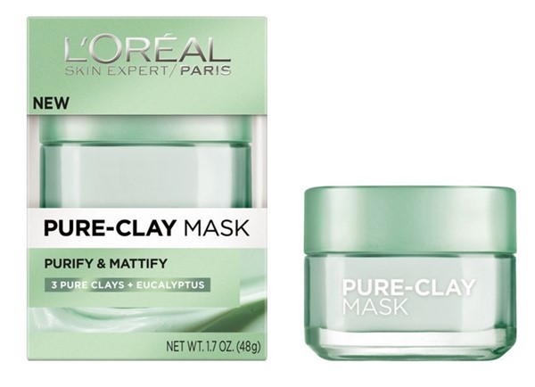 Маски для жирной проблемной кожи: Очищающая матирующая маска L’Oréal 