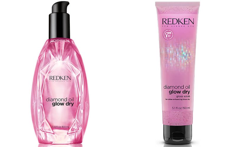 Diamond Oil Glow Dry – новая линия Redken - скраб и масло для волос