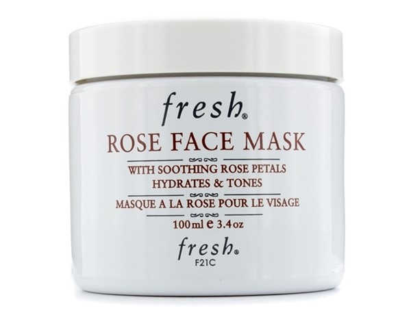 Увлажняющие маски для сухой кожи: Маска Fresh с лепестками розы 