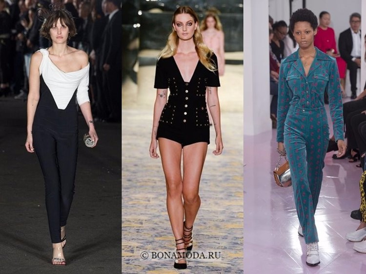 Весна-лето 2018: тенденции женской моды в одежде - модные комбинезоны
