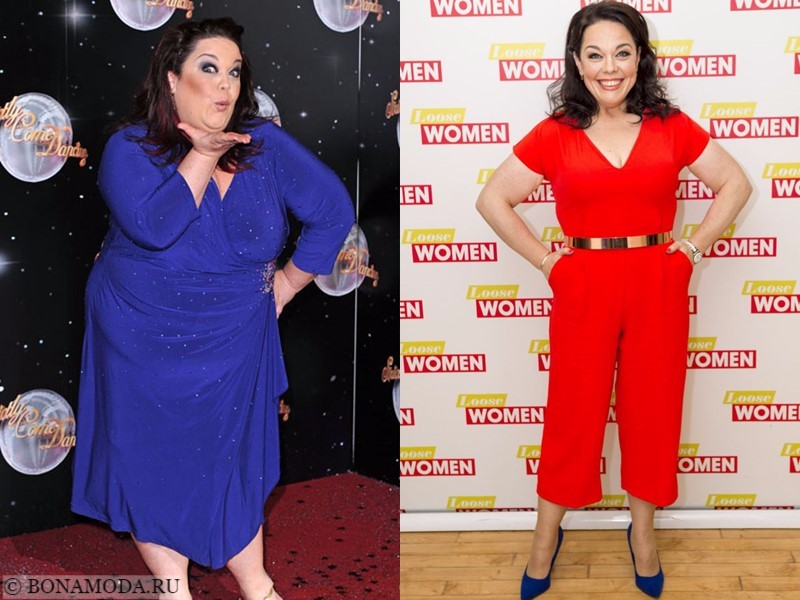 Истории похудения звёзд – фото до и после - Лиза Райли - похудела на 70 кг