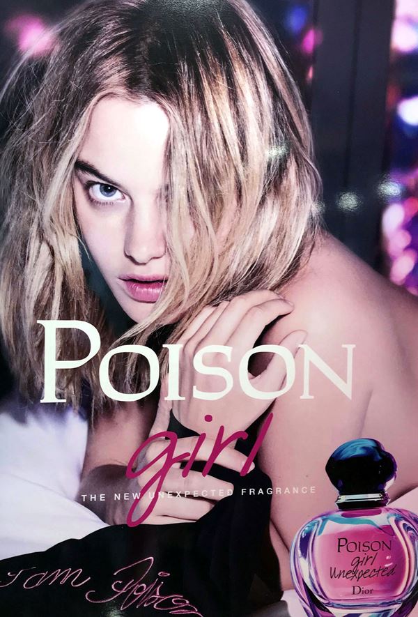 Poison Girl Unexpected – новый аромат Dior 2018 - рекламный постер