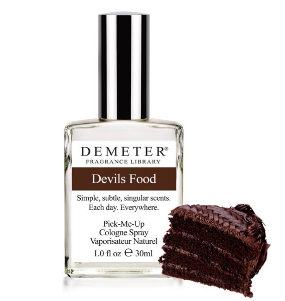 Духи с ароматом шоколада - Devil’s Food (Demeter Fragrance): шоколад, вишня, коньяк