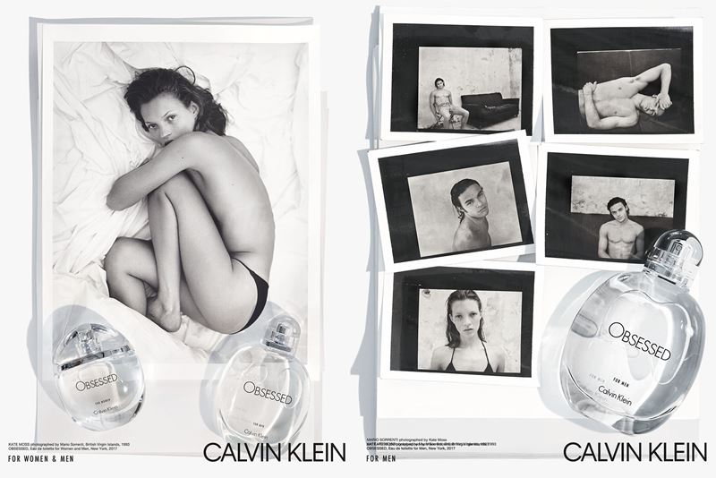Реклама аромата Obsessed Calvin Klein в 2017 году