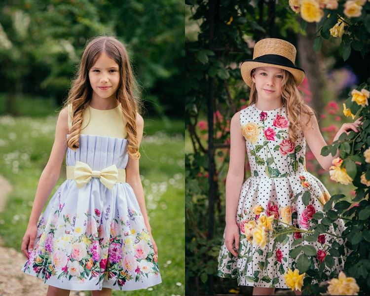 Нарядные платья для девочек 11-12 лет на лето-2018 - цветочные платья с пышной юбкой Love Made Love