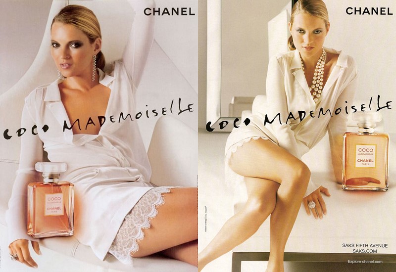 Реклама Chanel Coco Mademoiselle с Кейт Мосс 