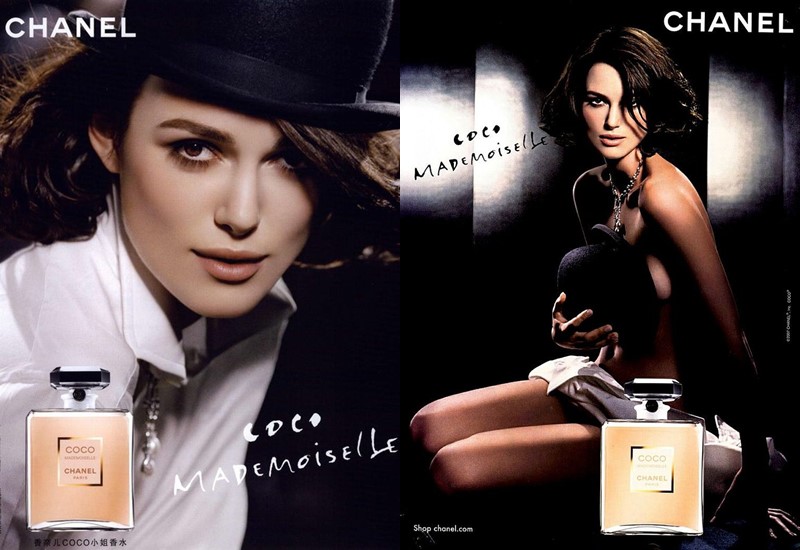 Реклама Chanel Coco Mademoiselle с Кирой Найтли в 2007 году 