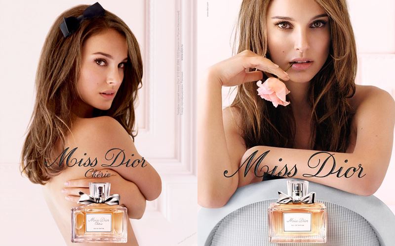 Реклама духов Miss Dior с Натали Портман - 2011 и 2012