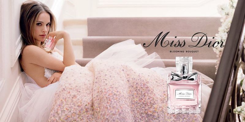Реклама духов Miss Dior с Натали Портман - Miss Dior Blooming Bouquet Eau de Toilette (2014)