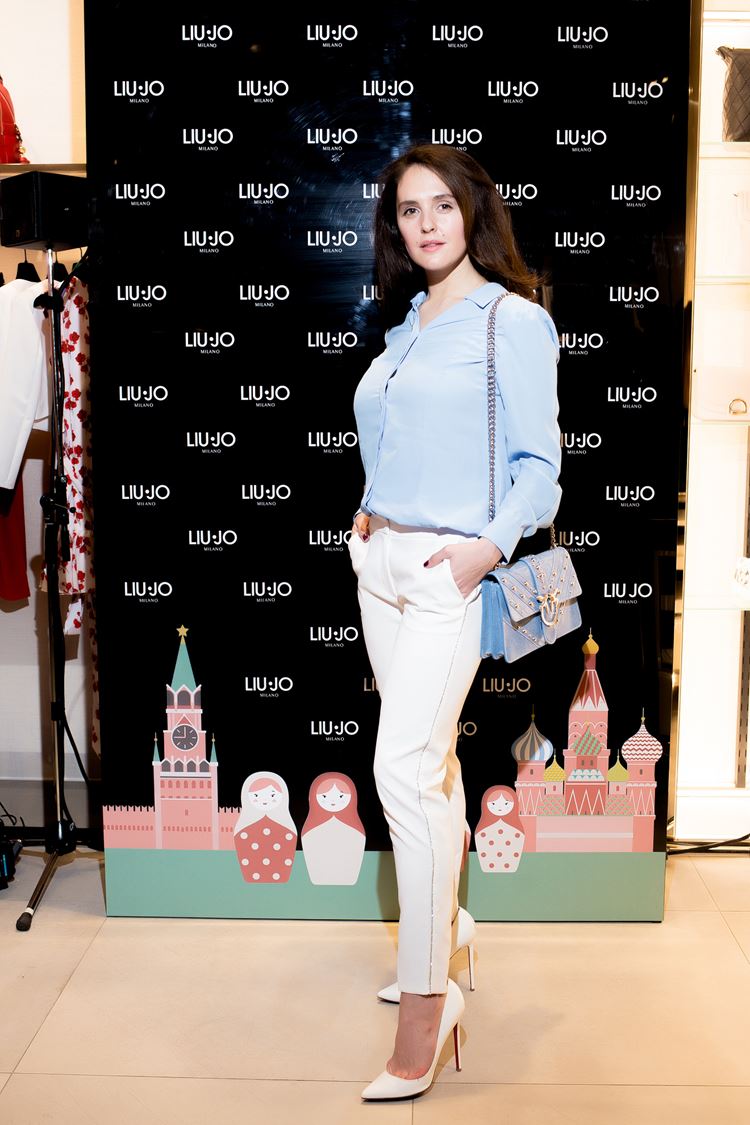 Открытие бутика LIU JO в Атриуме - март 2018 - Актриса Мария Шумакова