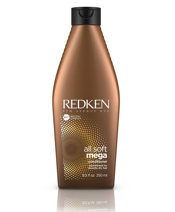 Ухаживающий кондиционер Redken All Soft Mega для очень сухих волос с экстрактами кактуса