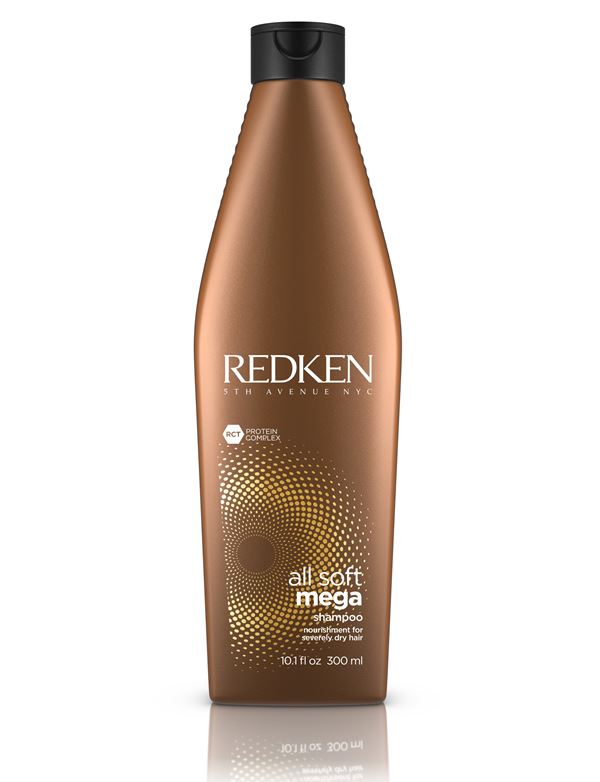 Питательный шампунь Redken All Soft Mega для очень сухих волос с экстрактами кактуса