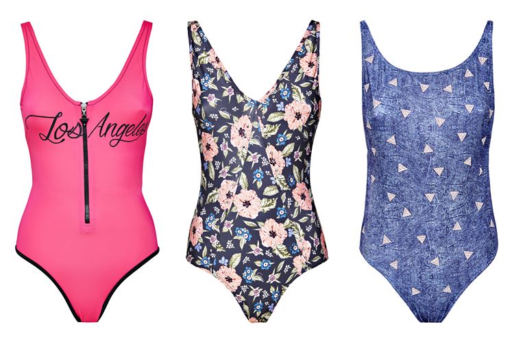 Пляжная коллекция Guess Beachwear весна-лето 2018 - сплошные купальники