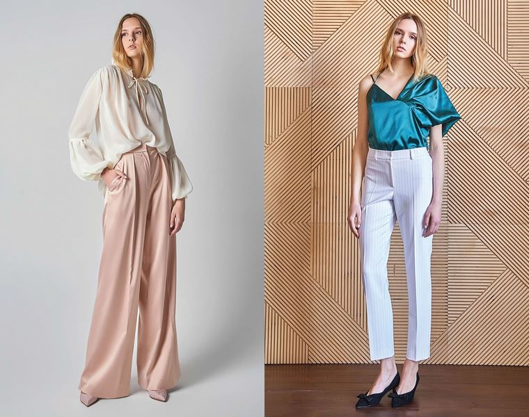 Коллекция Girlpower Label весна-лето 2018 -  блузка и брюки