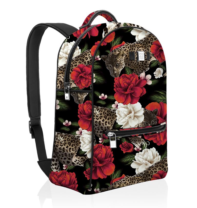 Save My Bag представил новый принт в коллекции Pre-Fall 2018 - цветочный рюкзак 