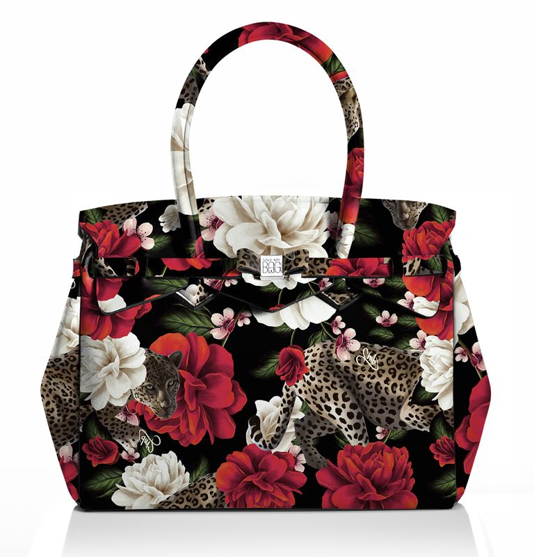 Save My Bag представил новый принт в коллекции Pre-Fall 2018 - цветочная сумка tote 