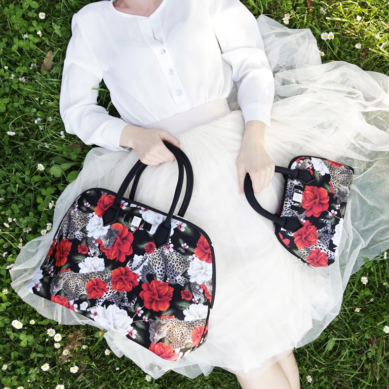 Save My Bag линия сумок Princess в коллекции Pre-Fall 2018 - цветочный принт 