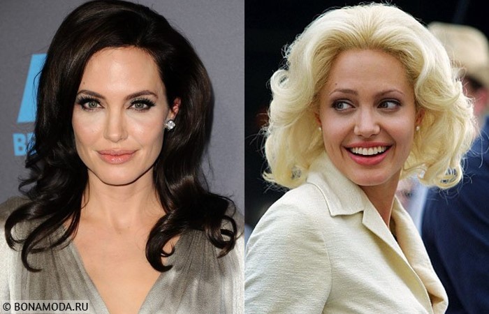 Звёзды, которым не идёт быть блондинками - Анджелина Джоли