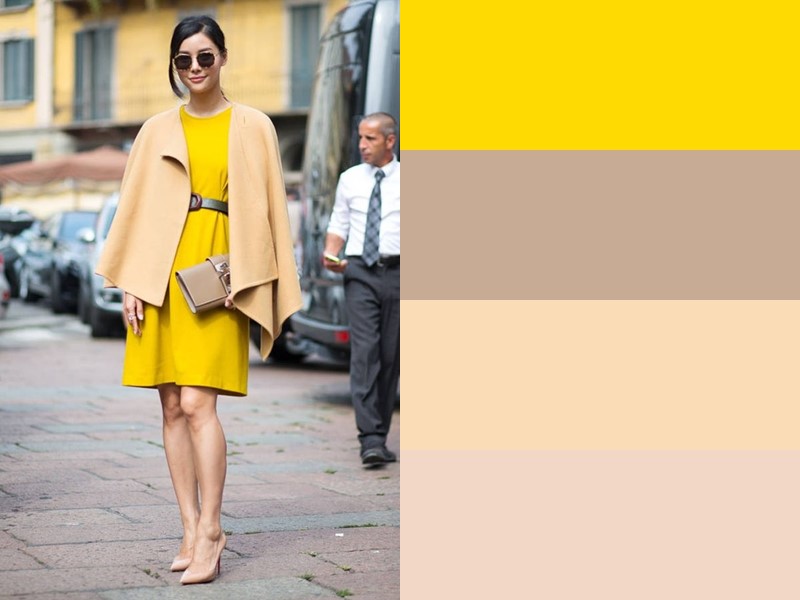 10 простых и стильных сочетаний с жёлтым в одежде - Пастельные тона