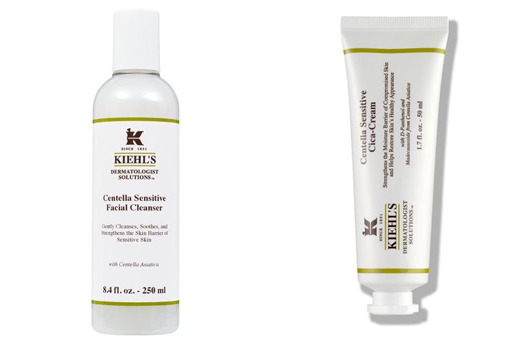 Новинки Kiehl’s для чувствительной кожи: очищающее средство и цика крем с центеллой