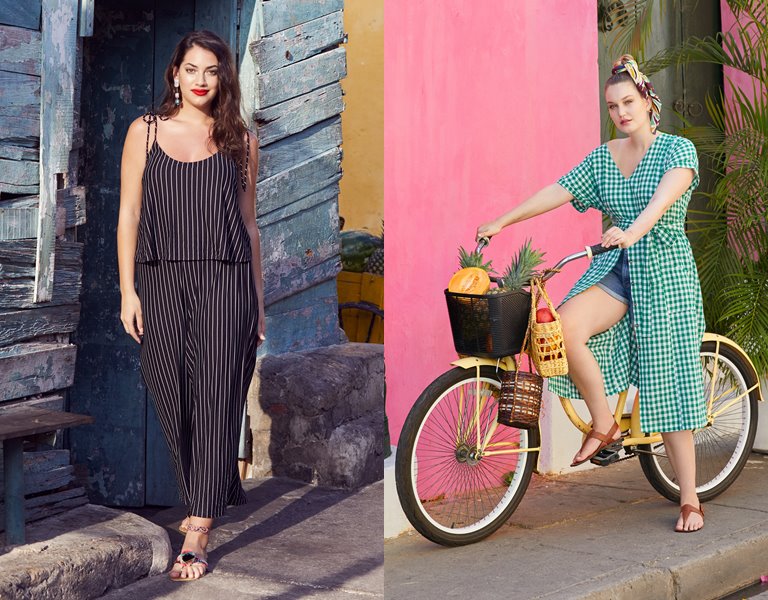 Рекламная кампания одежды для полных Violeta by Mango весна-лето 2019 - фото 2