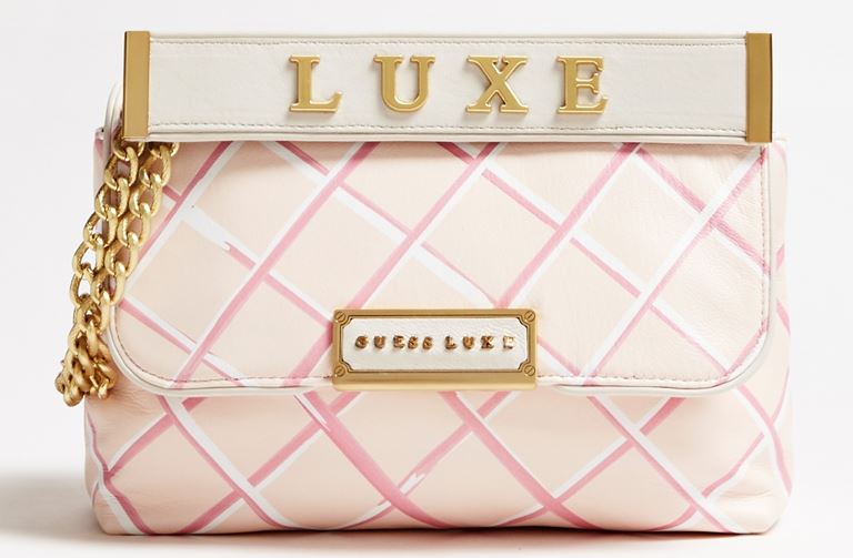 Стёганая сумка Cherie Guess Luxe – яркая новинка 2019 из телячьей кожи - фото 1