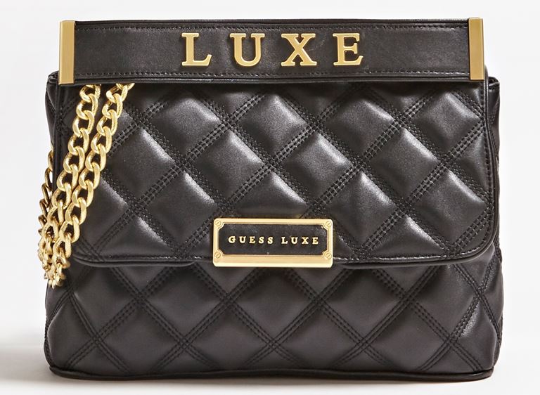 Стёганая сумка Cherie Guess Luxe – яркая новинка 2019 из телячьей кожи - фото 2