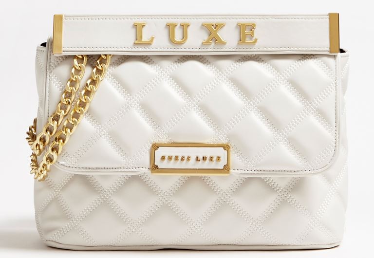 Стёганая сумка Cherie Guess Luxe – яркая новинка 2019 из телячьей кожи - фото 3