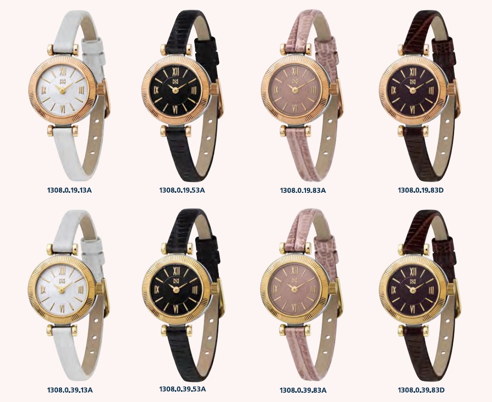 Новинка часового завода НИКА – двухцветные женские часы VIVA 1308