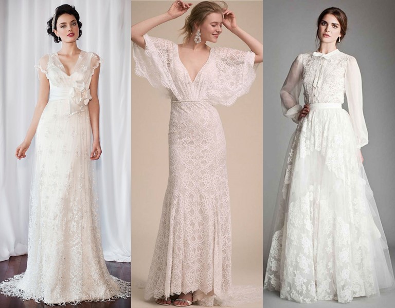 Новые и необычные тенденции свадебной моды 2019 - Подержанные и винтажные наряды