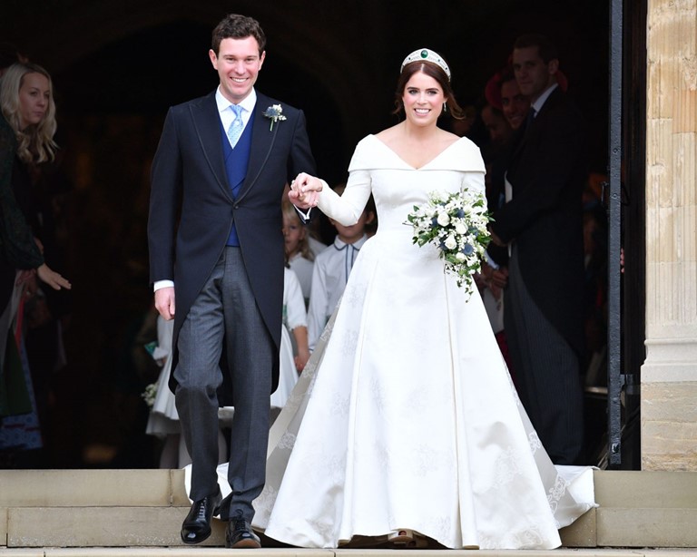 Новые законодатели свадебной моды 2019 - принцесса Евгения и Джек Бруксбэнк