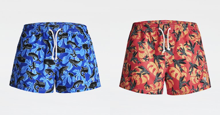 Коллекция мужской пляжной одежды от Guess и Эдуардо Болиоли - фото 5