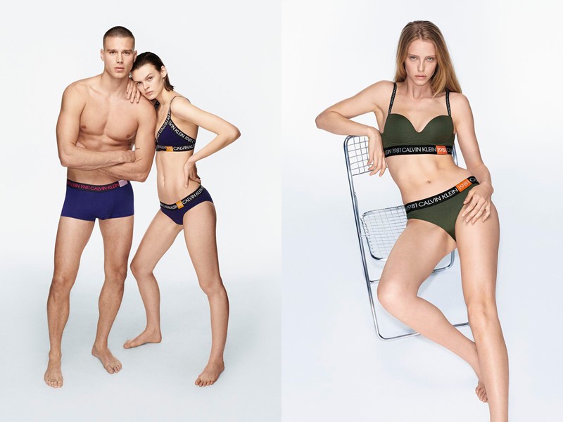 Рекламная кампания коллекции нижнего белья Calvin Klein осень-зима 2019-2020 - фото 1