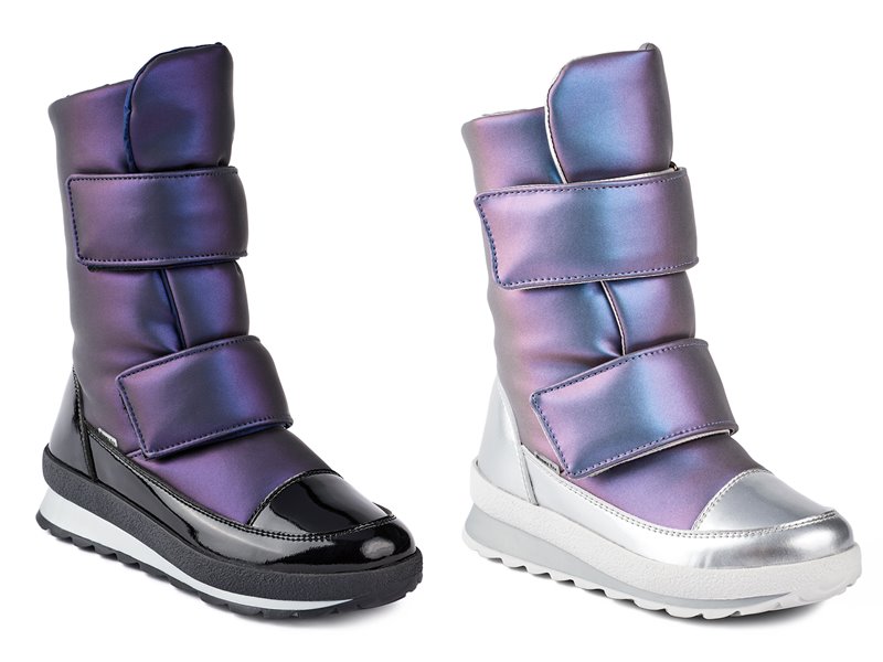  Синий и лиловый металлик: новые цвета в коллекции обуви Jog Dog осень-зима 2019-2020 - фото 1