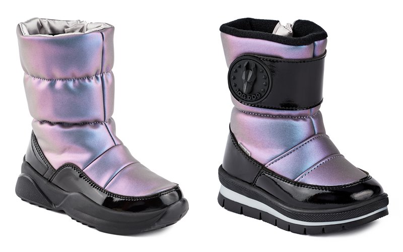  Синий и лиловый металлик: новые цвета в коллекции обуви Jog Dog осень-зима 2019-2020 - фото 5