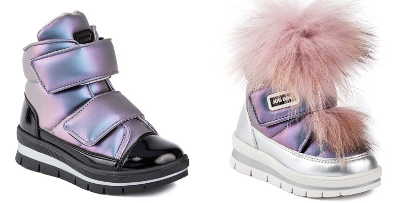  Синий и лиловый металлик: новые цвета в коллекции обуви Jog Dog осень-зима 2019-2020 - фото 7